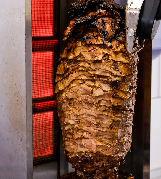 Gyros hos The Greek på Godthåbsvej
