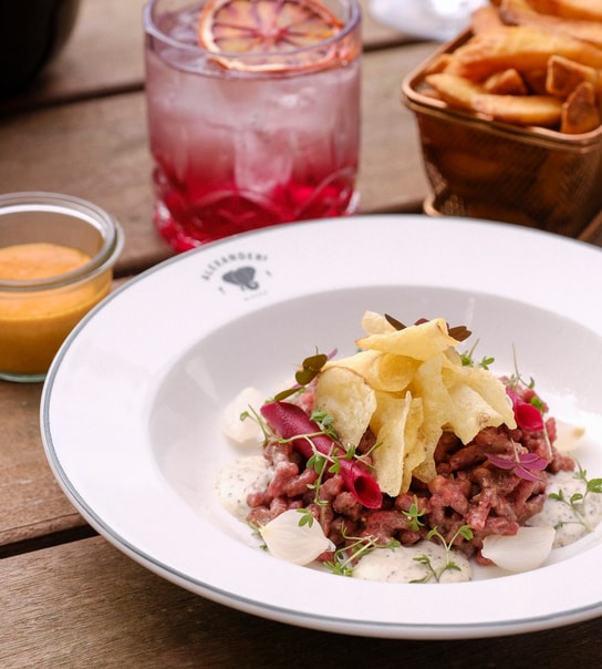 3-Retters Sommermenu hos Carlsberg Byens darling - Alexanders Bistro