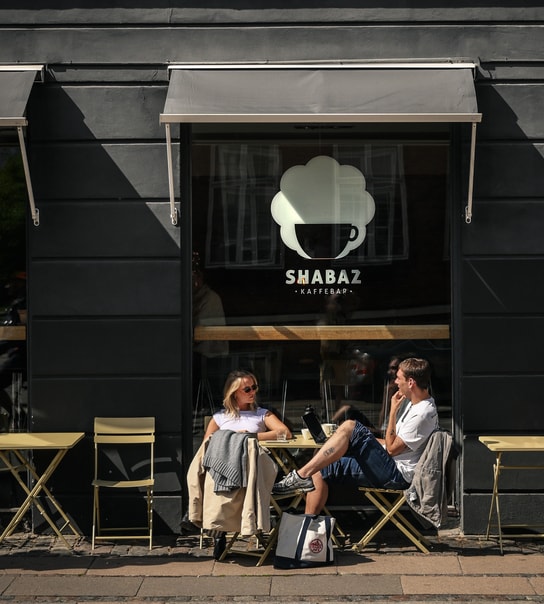 Frit Valg på Menukortet hos Shabaz Kaffebar - 100 % Hjemmelavet. Hver Eneste Dag