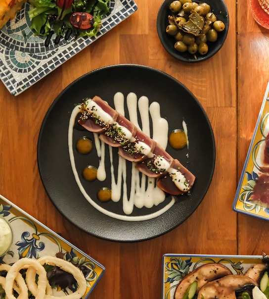 Tapas Menu for 2 hos El Tapeo de Cervantes - Spansk Passion og Lækker Mad 