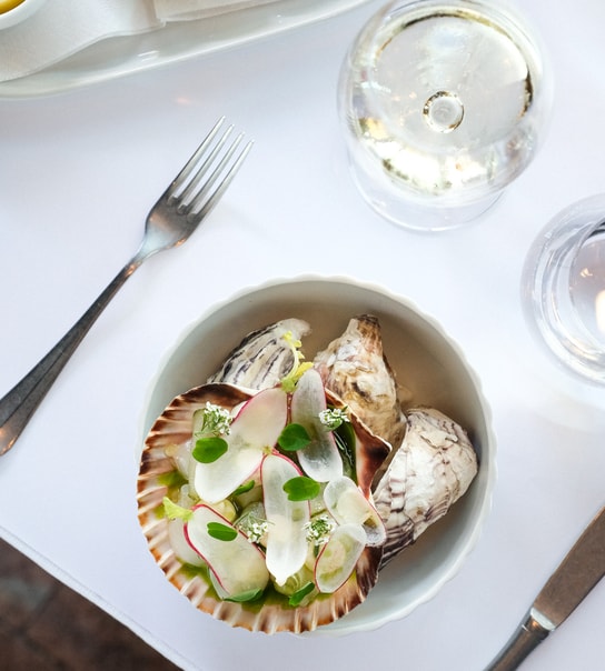 Aftenmenu på nyåbnede Restaurant NU & DA