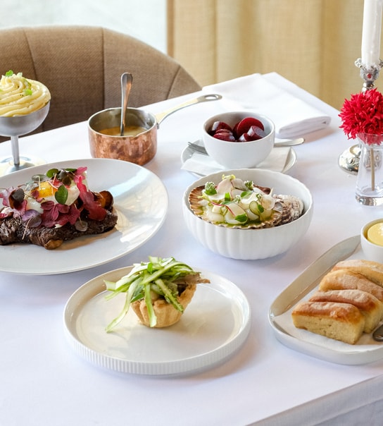 Aftenmenu på nyåbnede Restaurant NU & DA