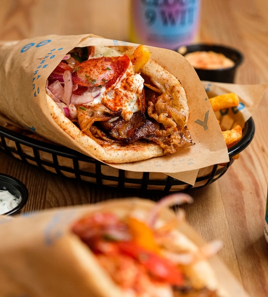 2 Gyros-combo til ½ pris hos Yeerro - Ægte Græsk Comfort Food