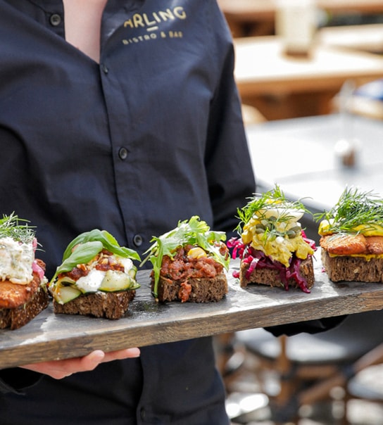 2 stk. Valgfri Smørrebrød hos Darling