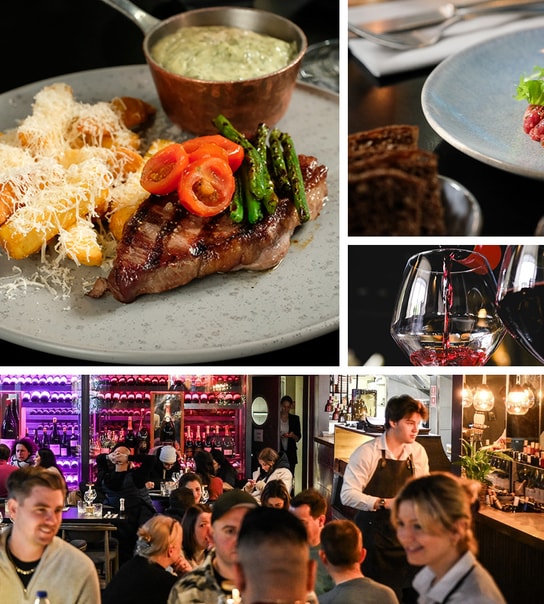 4 Lækre Serveringer og Fri bar
