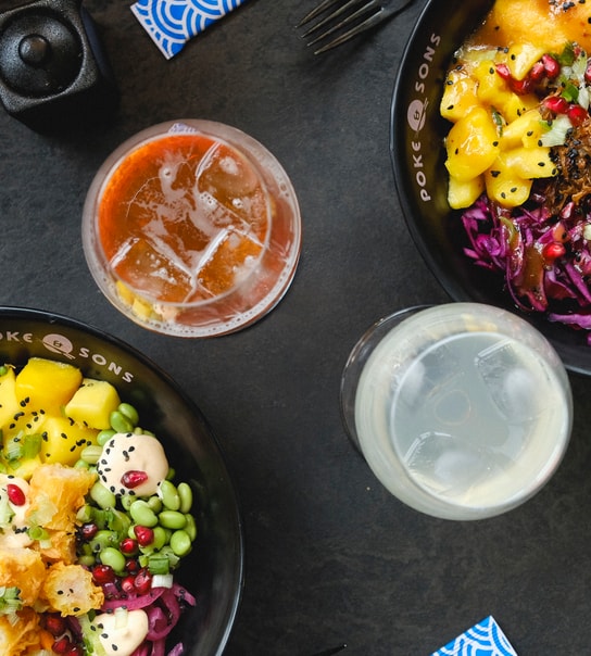 Valgfri combo hos Poké & Sons