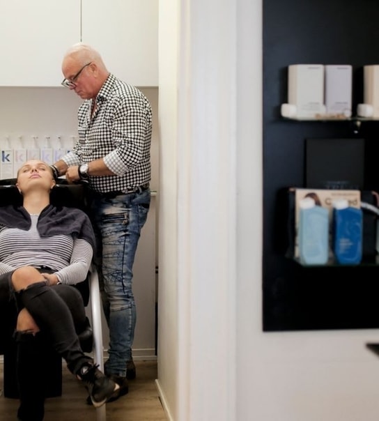 Dameklip med hårkur