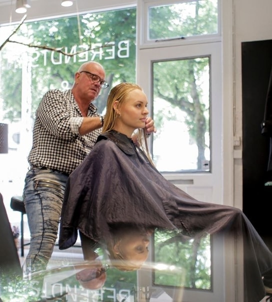 Dameklip med hårkur