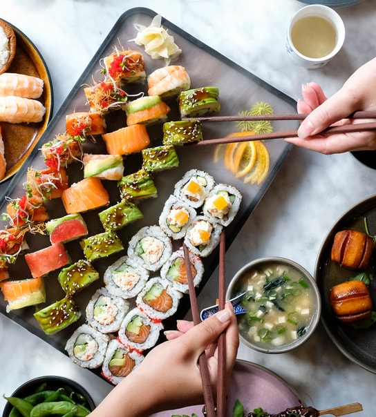 Ad Libitum Sushi hos Ja Dimsum på Amagerbro