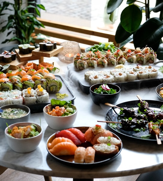Ad Libitum Sushi hos Ja Dimsum på Amagerbro