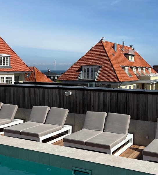 Spa og frokost på Hotel de Ville i Gilleleje