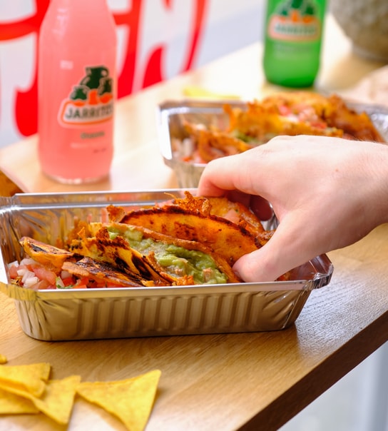Tacos-Combo fra Chávez på Gammel Kongevej - Krydret Kærlighedsmad fra Mexico