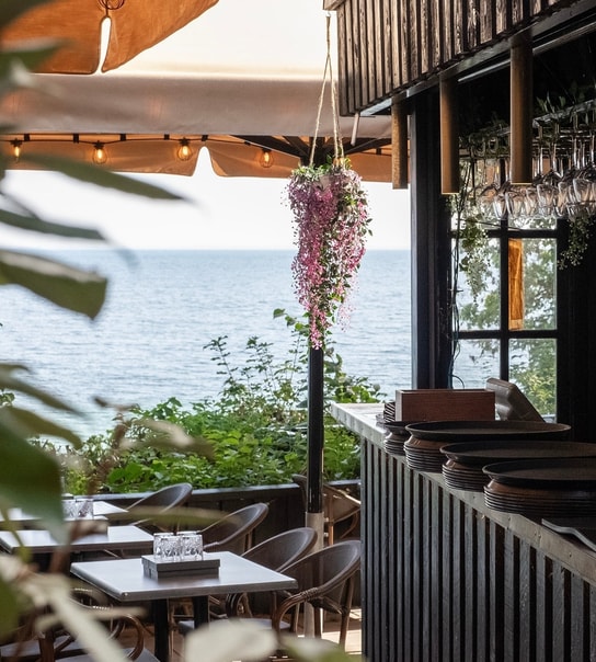 Frokost på Strandmøllekroen i Klampenborg