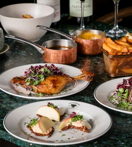 Valgfri 3-retters hos Carlsberg Byens Darling - Efterårsmenuen på Alexanders Bistro