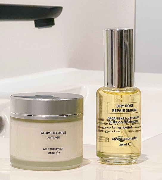 Ansigtscreme & Serum fra Glow Nordic