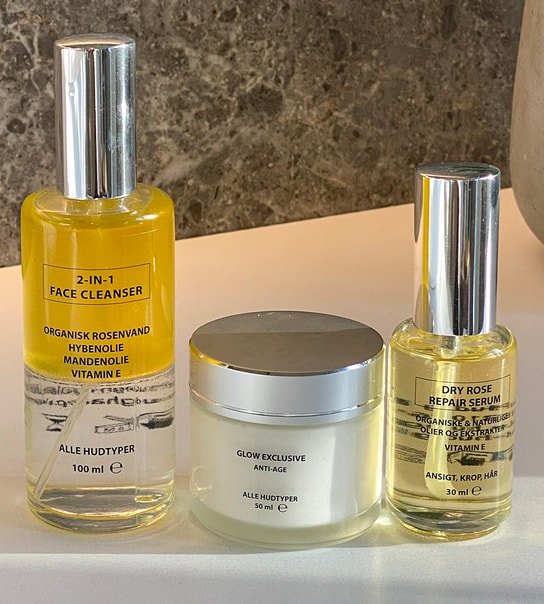 Ansigtscreme & Serum fra Glow Nordic