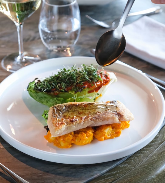 Valgfri/Fixed 3-Retters Menu på Pier 3 - Udsøgt Gastronomi ved Vandkanten