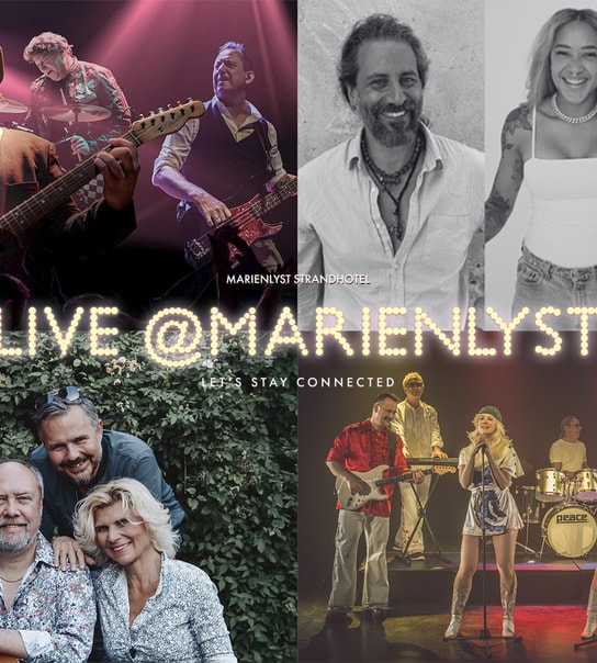 Koncert-ophold på Marienlyst Strandhotel til juletid
