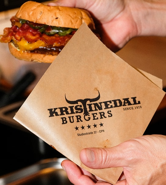Valgfri Burgercombo Fra Topanmeldte Kristinedal Burgers i Indre By