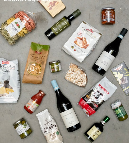 Gavekurve Med Specialiteter Fra Supermarco