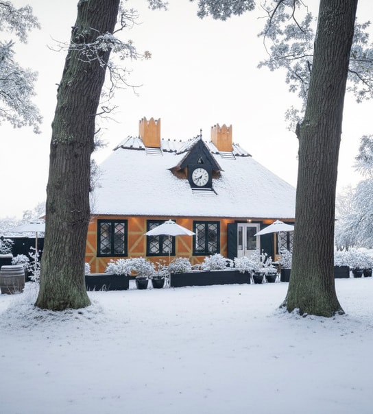 Julefrokost på Den Gule Cottage