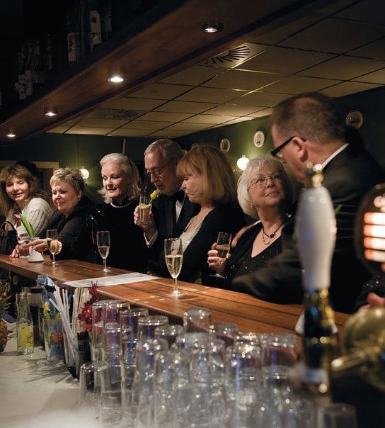 Julefrokostophold på kommandørgården på Rømø