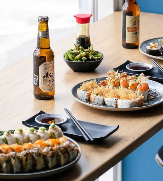 Sushi-menuer - Kanagawa Østerbro