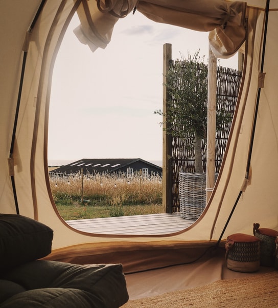 Glamping på Samsø Badehotel