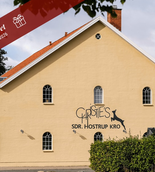Gourmetophold på Christie's Sdr. Hostrup Kro
