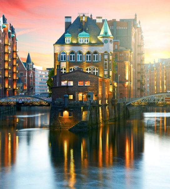 4-stjernet miniferie i Hamborg