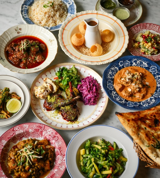 9-retters hos Dhaba Kitchen - Tastingmenu fra Prisvindende TV-Kok