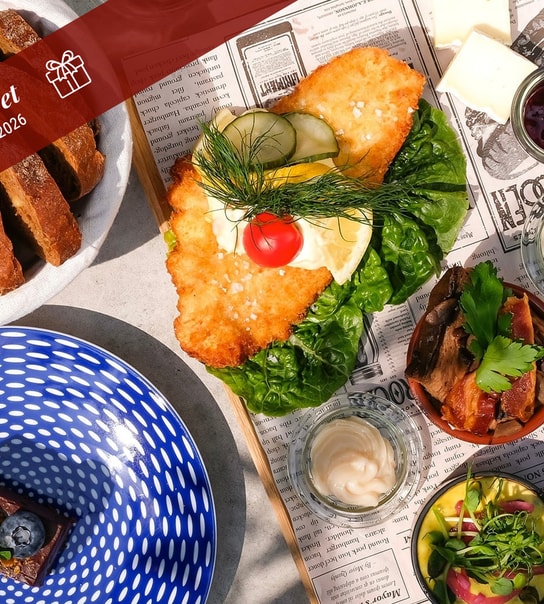 Frokostplatte hos Frederiksberg Rådhuskælder - Jul/Vinter