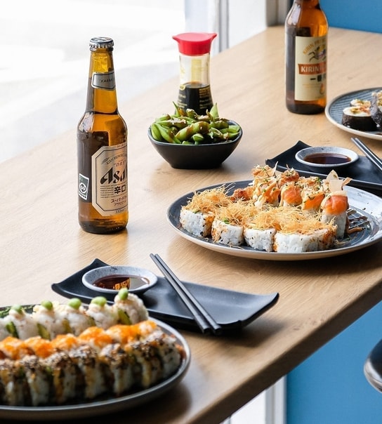 Sushi-menuer - Kanagawa Østerbro