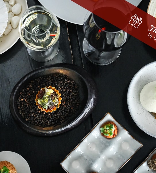 Vintermenu hos Restaurant Rebel - Anbefalet i Michelin-guiden på 12. år