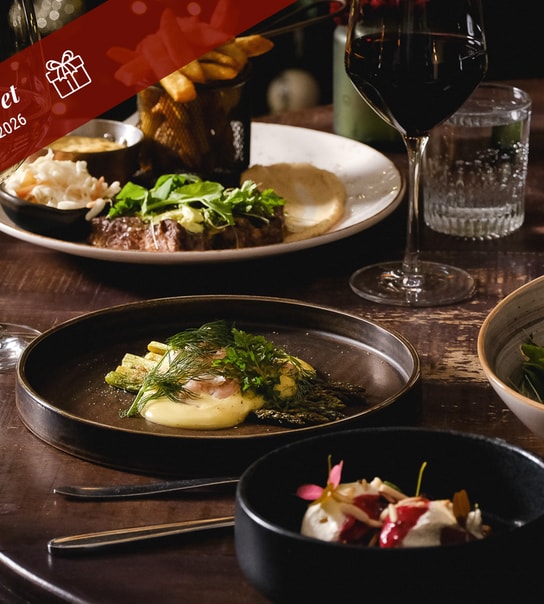 Valgfri 3-retters på Den Blå Hund - Legendarisk Frederiksberg-Café