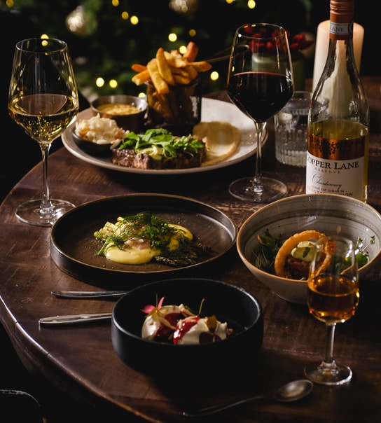 Valgfri 3-retters på Den Blå Hund - Legendarisk Frederiksberg-Café