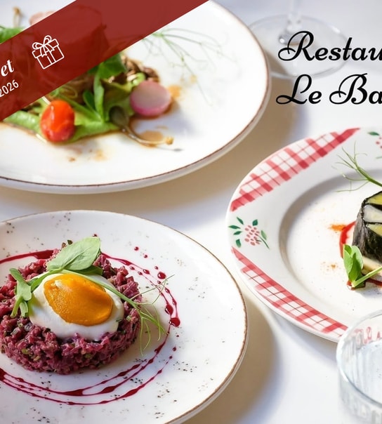 Valgfri 3-retters hos Le Basilic 