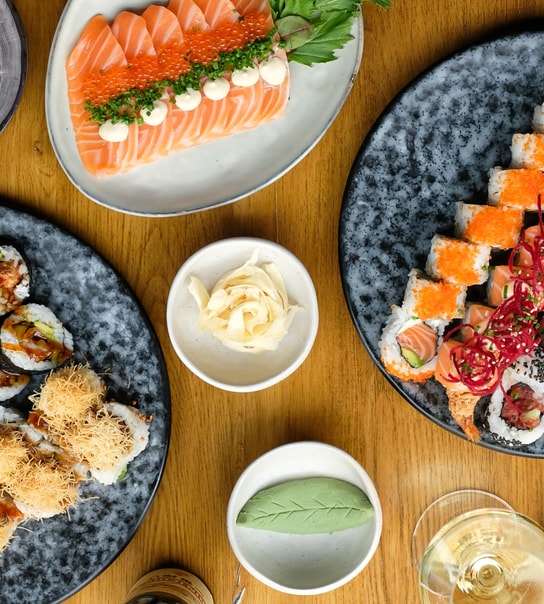 Sushi-menuer - Kanagawa Vesterbro