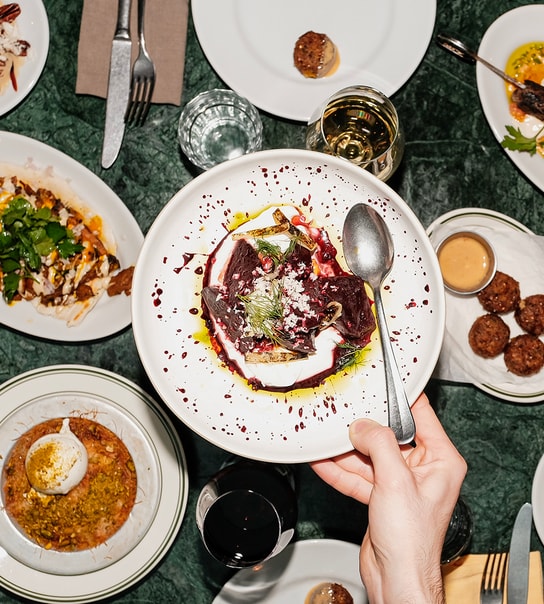 Balagan-menu @ NENI - Uprætentiøs Gastronomi fra International Stjernekok