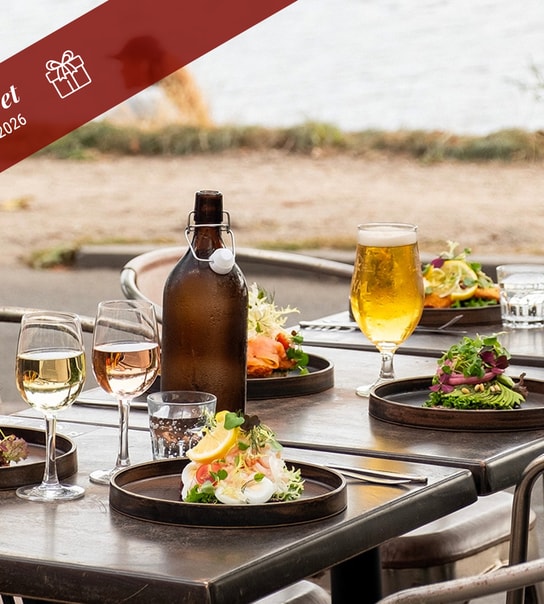 2 stk. Luksuriøse smørrebrød hos 22 Kitchen & Bar