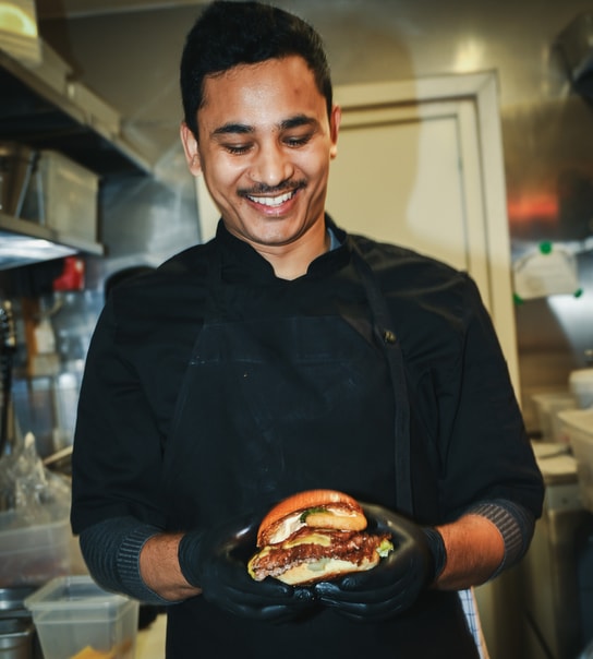 Valgfri Smash-Burger @ POP's Diner - Byens Bedste Burger under Buen