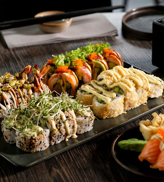 Ny menu hos SUSHI2500