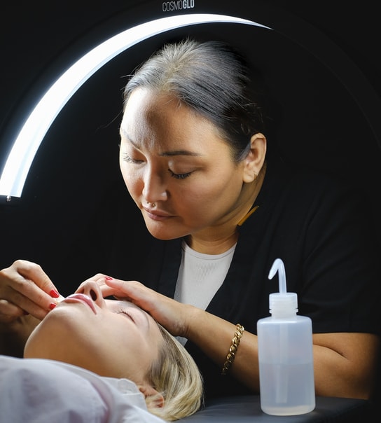 Lash lift, Brow lam. & Eyelash extensions