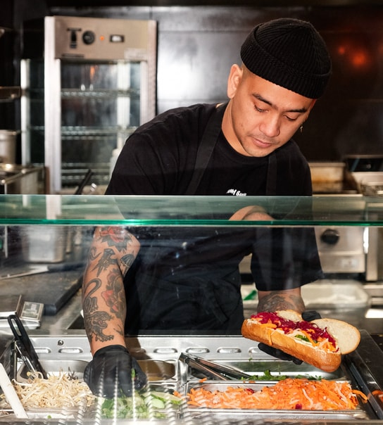Valgfri Combo @ Banh Banh - Prøv Nudelsalater, Congee el. Banh Mi's