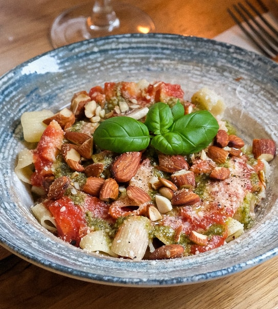 2 Valgfrie Pastaretter hos Fabio Pasta