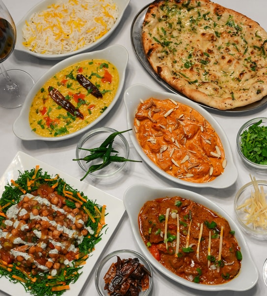 4-Retters hos Al-Diwan - Autentisk Indisk Fine Dining