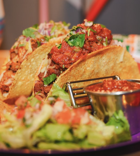 2 Tacos + Nachos/Dip - The Taco Shop