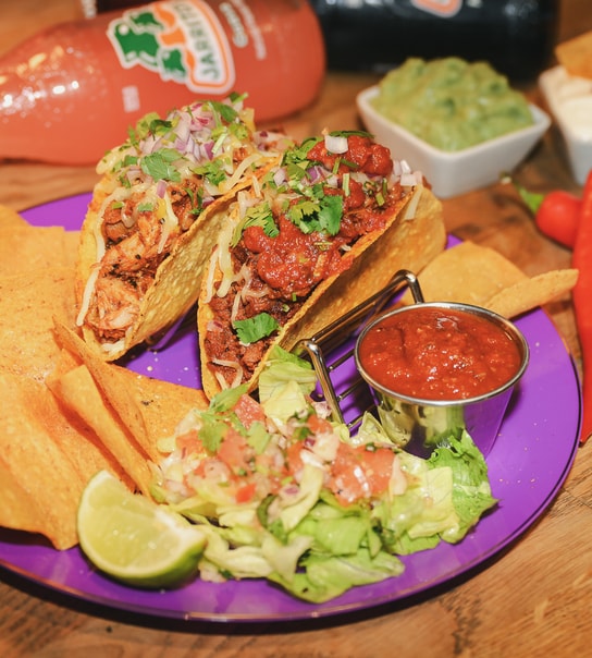 2 Tacos + Nachos/Dip - The Taco Shop