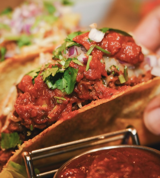 2 Tacos + Nachos/Dip - The Taco Shop