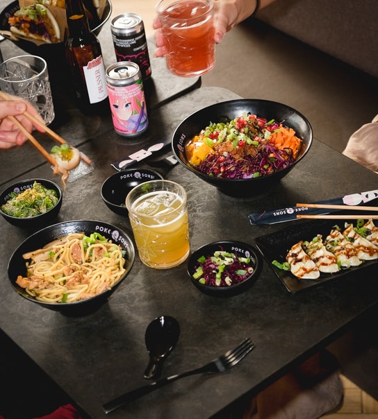 Frit valg på ALT @ Poké & Sons - Asiatisk Velsmag & Nordiske Råvarer